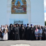 Духовенство и миряне Североморской Епархии и Нижегородской епархии во главе с епископом  Митрофаном