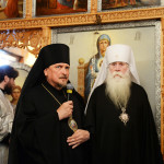 Приветственное слово Владыки Митрофана к Святейшему Патриарху Кириллу.