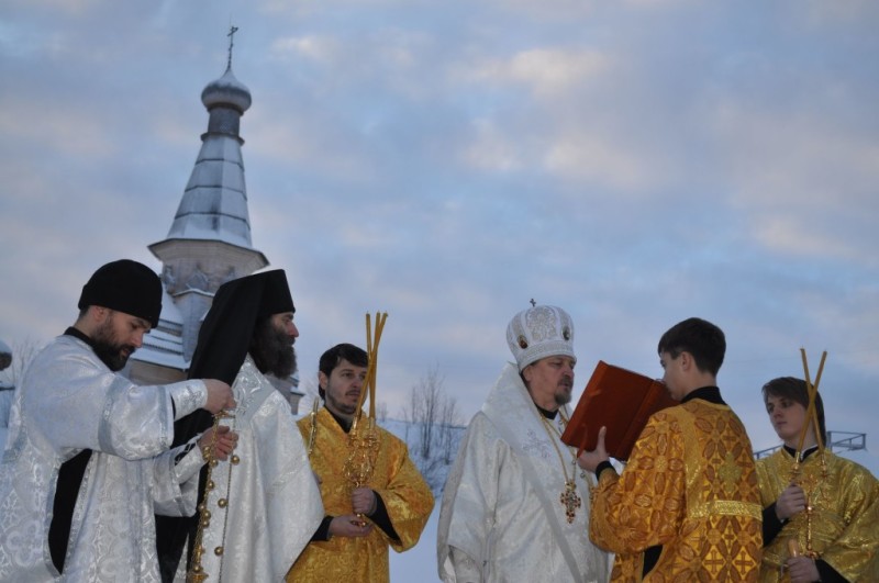 Епископ Митрофан (Баданин), Крещение Господне, с. Варзуга.