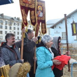 Прибытие мощей прп.  Варлаама Керетского в Островной 19.04.2015