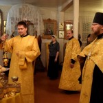 Всенощное бдение в день прибытия мощей